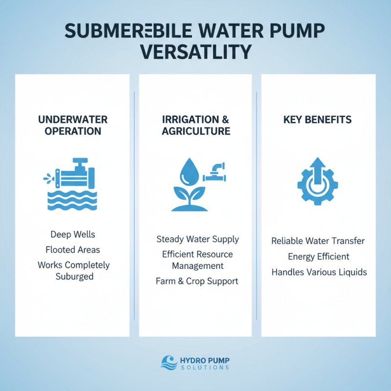 Top Submersible Water Pump Options for Your Needs?