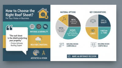 How to Choose the Right Roof Sheet for Your Home or Business?