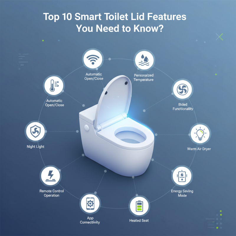 Top 10 Smart Toilet Lid Features You Need to Know?