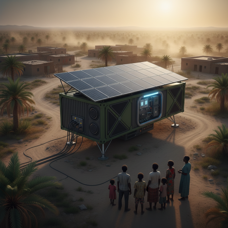 What is a solar container and how does it work?