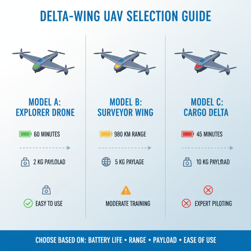 How to Choose the Best Delta Wing UAV Drone for Your Needs?