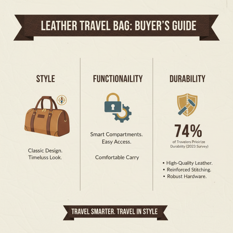 Top Leather Travel Bags for Stylish Travelers in 2026?