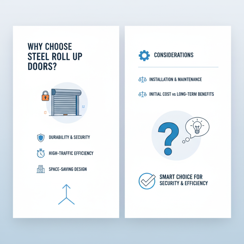 Why Choose Steel Roll Up Doors for Your Business Needs?