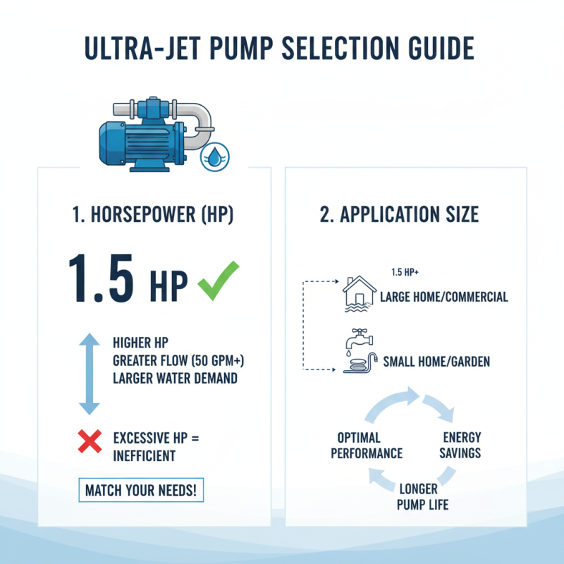 How to Choose the Right Ultra Jet Pump for Your Needs?