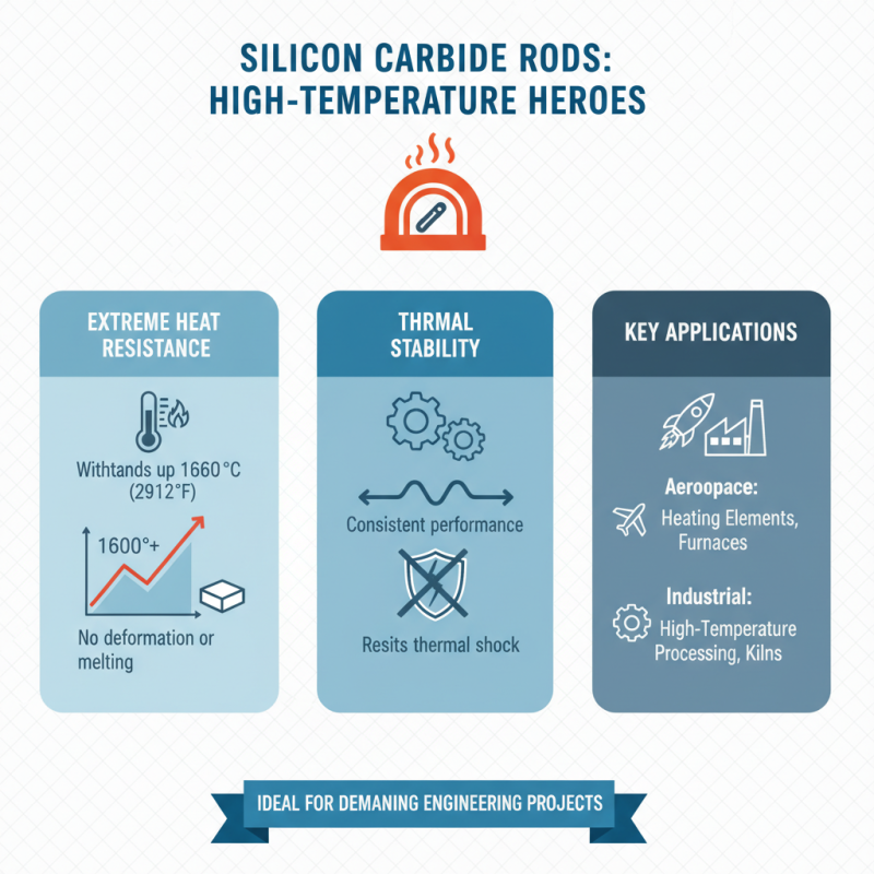 Best Silicon Carbide Rods for High Temperature Applications?