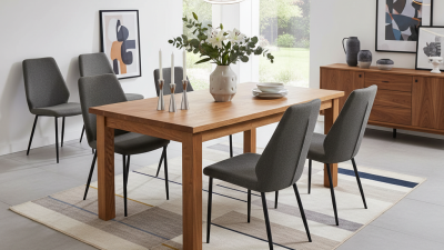 2026 How to Choose the Best Dining Room Furniture for Your Home?