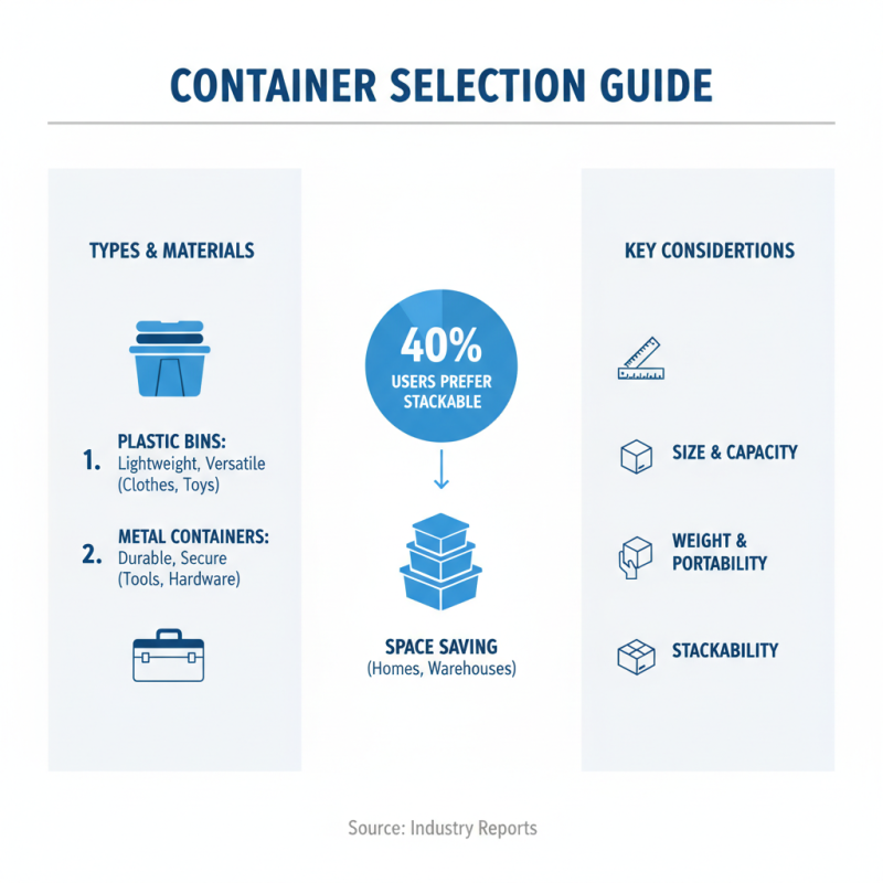 How to Choose the Right Container Size for Your Needs?