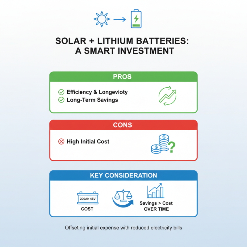 Best Lithium Battery 200ah 48v Solar Options for Your Energy Needs