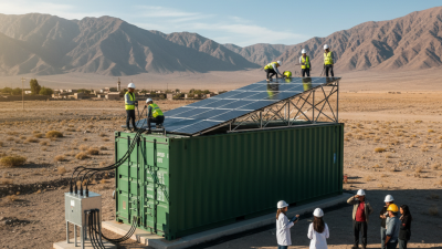 Solar Container Tips for Sustainable Energy Solutions?