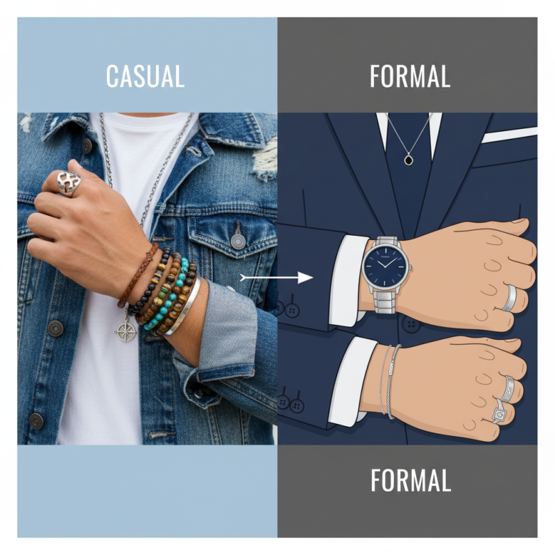 How to Choose the Perfect Mens Jewelry for Every Occasion?