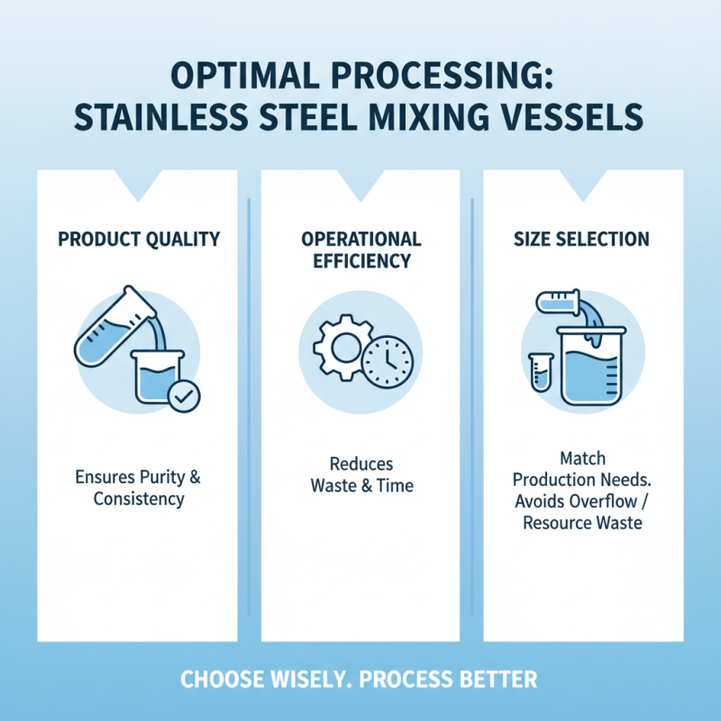 2026 How to Choose the Right Stainless Steel Mixing Vessel?