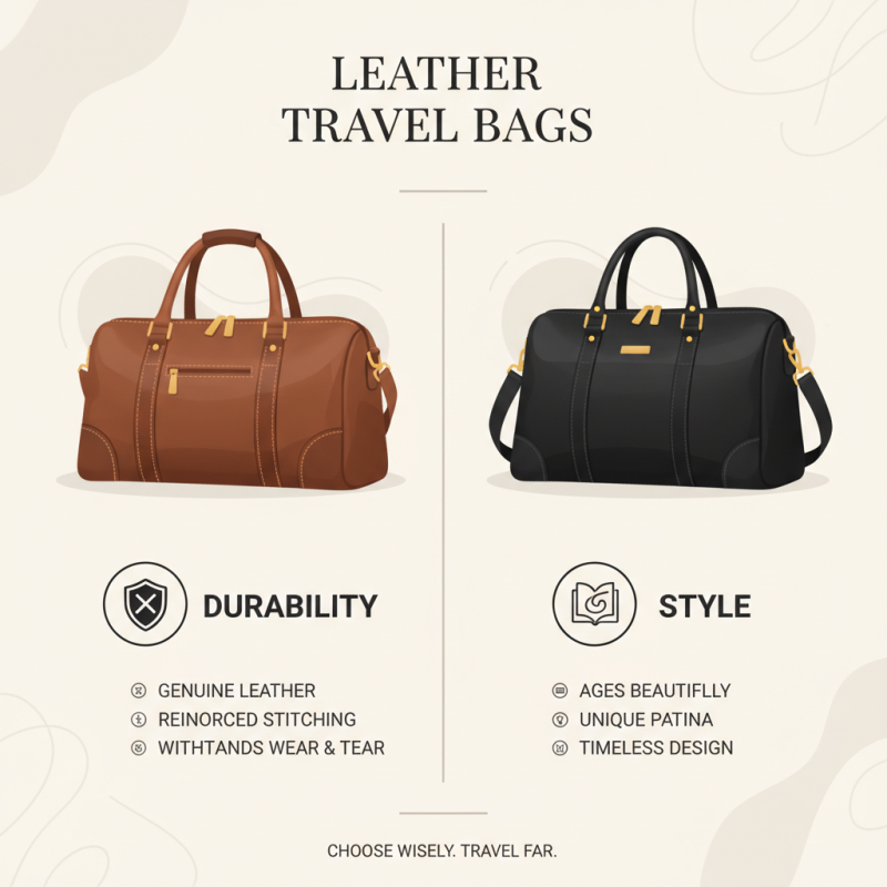 Top Leather Travel Bags for Stylish Travelers in 2026?