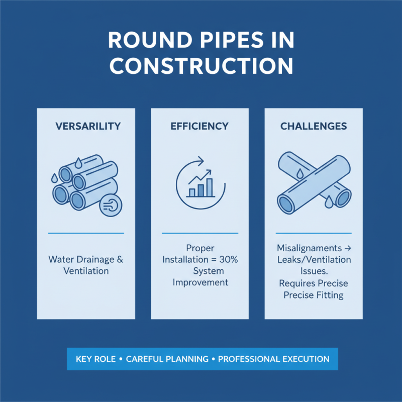 What is a Round Pipe and Its Applications in Construction?