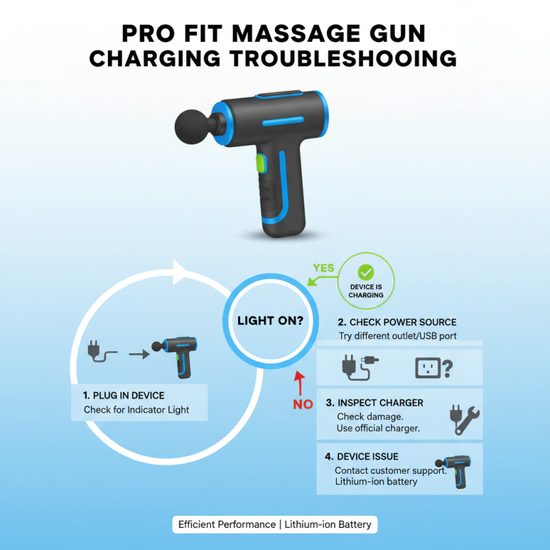 Pro Fit Massage Gun Not Charging Troubleshooting Tips and Solutions?