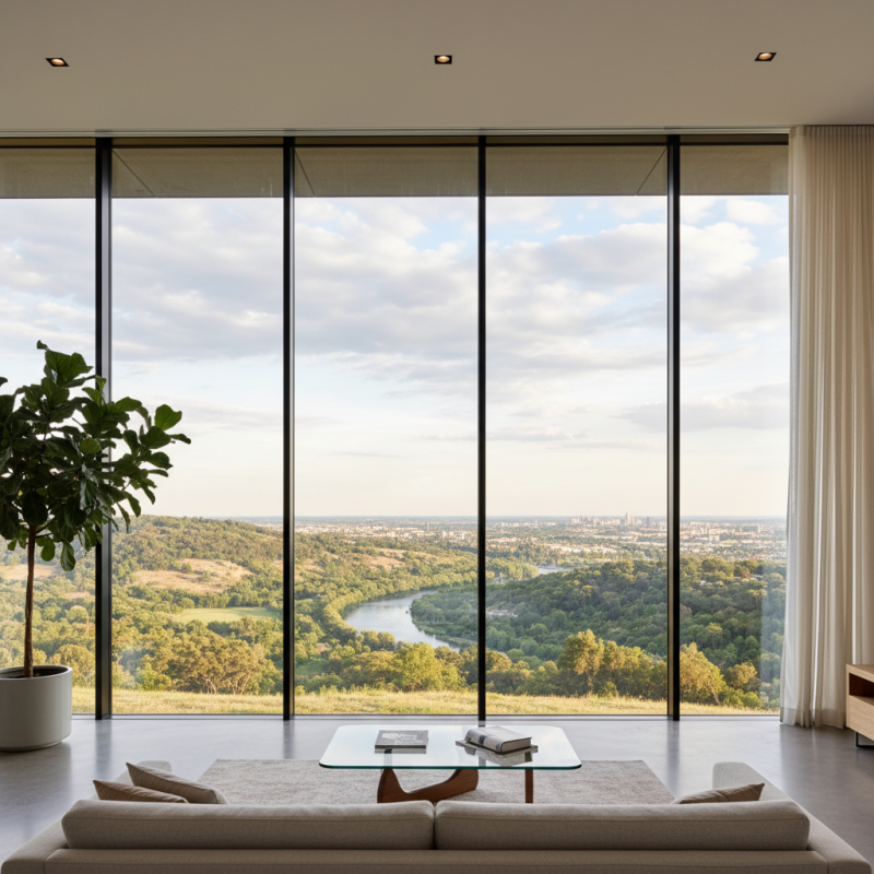 What is the Importance of Large Windows in Modern Architecture?