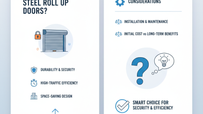Why Choose Steel Roll Up Doors for Your Business Needs?