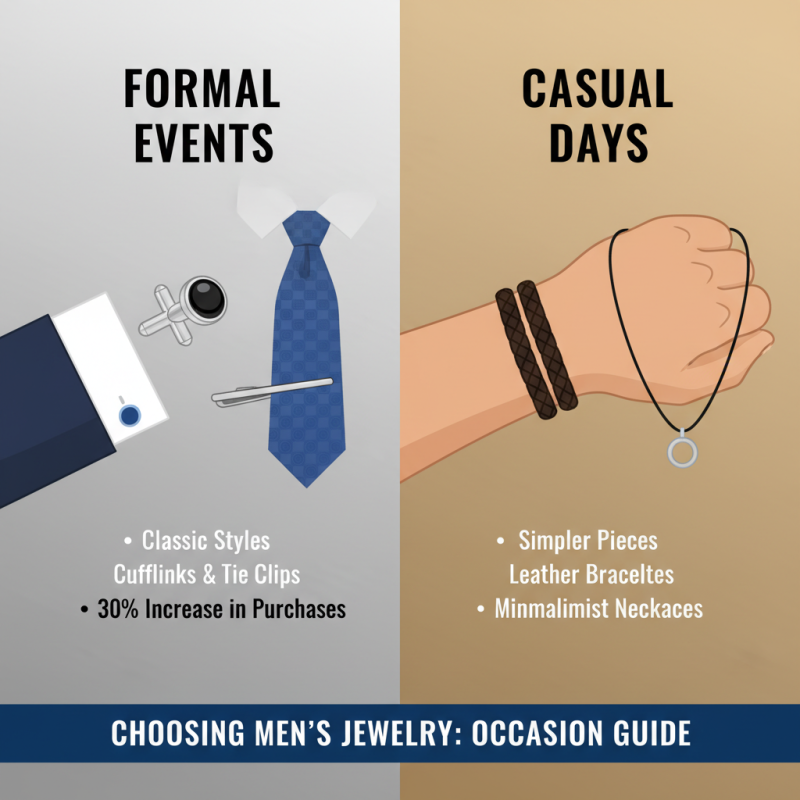 How to Choose the Perfect Mens Jewelry for Every Occasion?