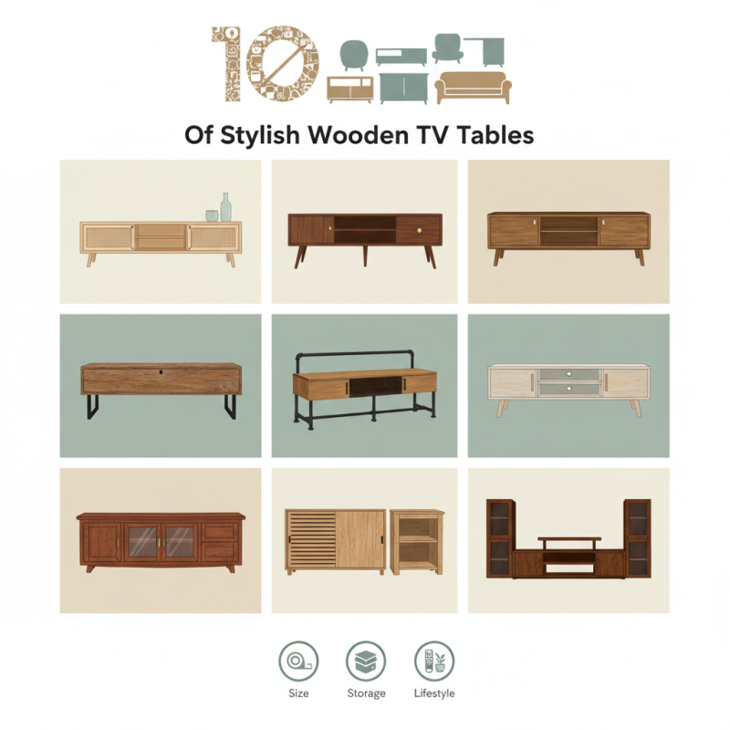 Top 10 Stylish Wooden TV Tables for Your Living Room?