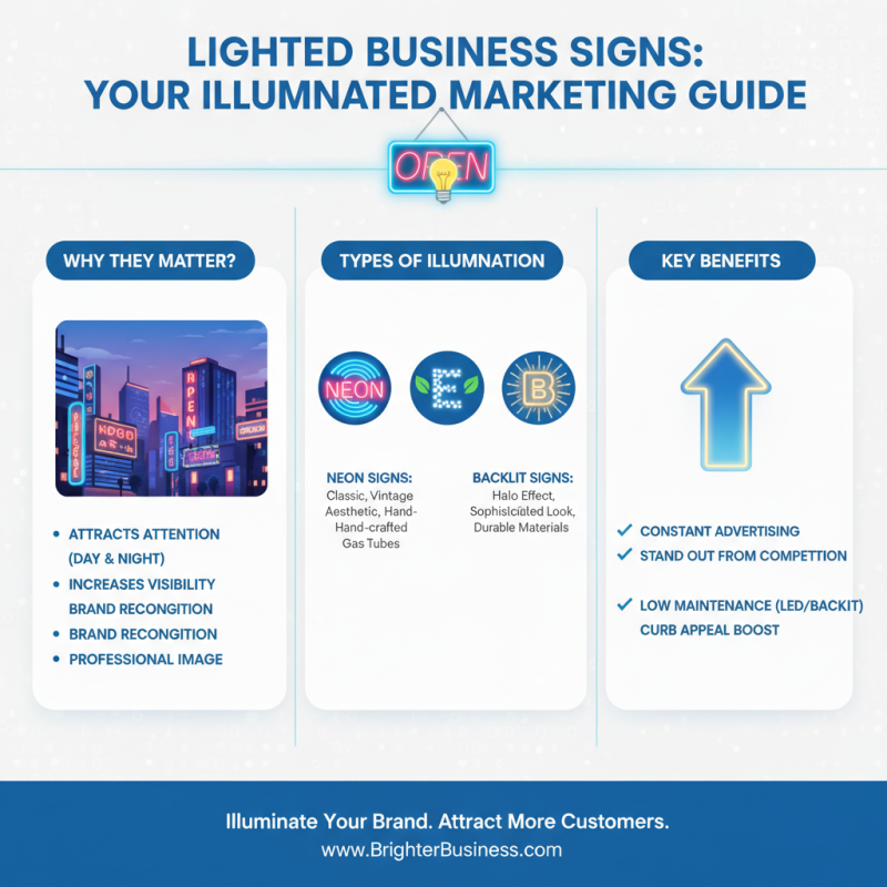 What is a Lighted Business Sign and How Does It Benefit You?