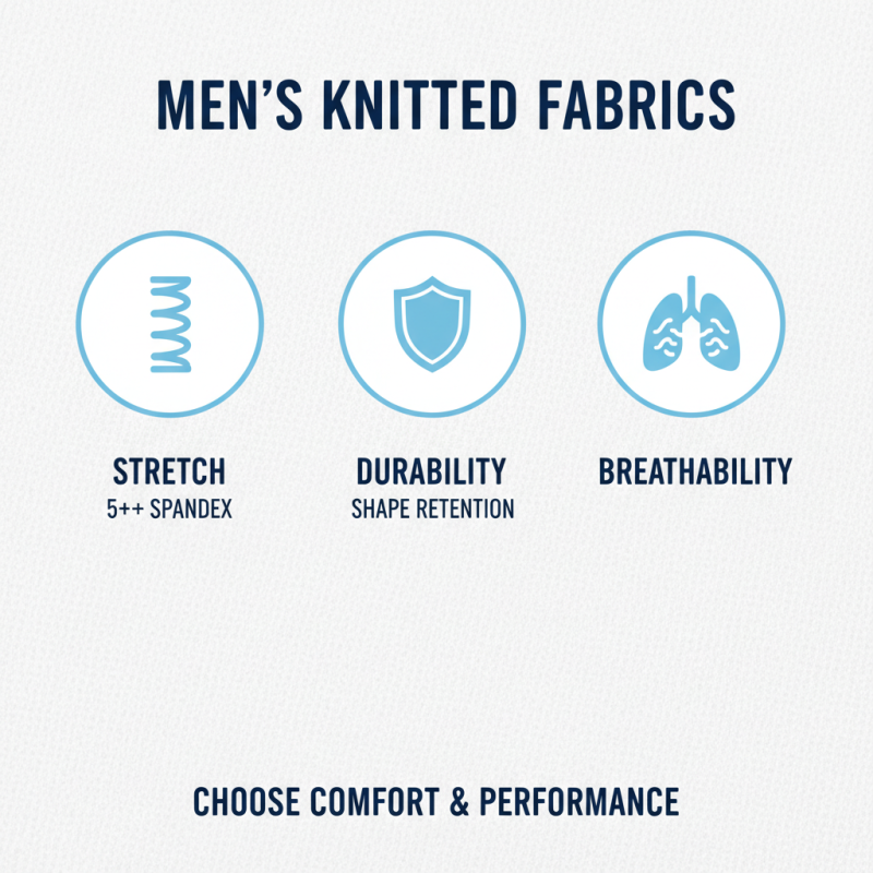 How to Choose the Best Men's Knitted Fabric for Your Wardrobe?