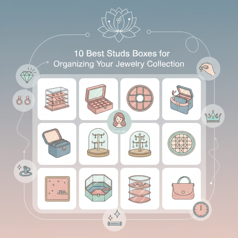 10 Best Studs Boxes for Organizing Your Jewelry Collection
