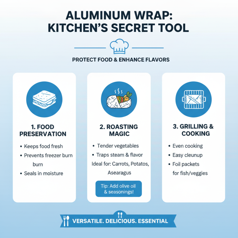 How to Use Aluminum Wrap for Cooking and Food Storage Effectively?