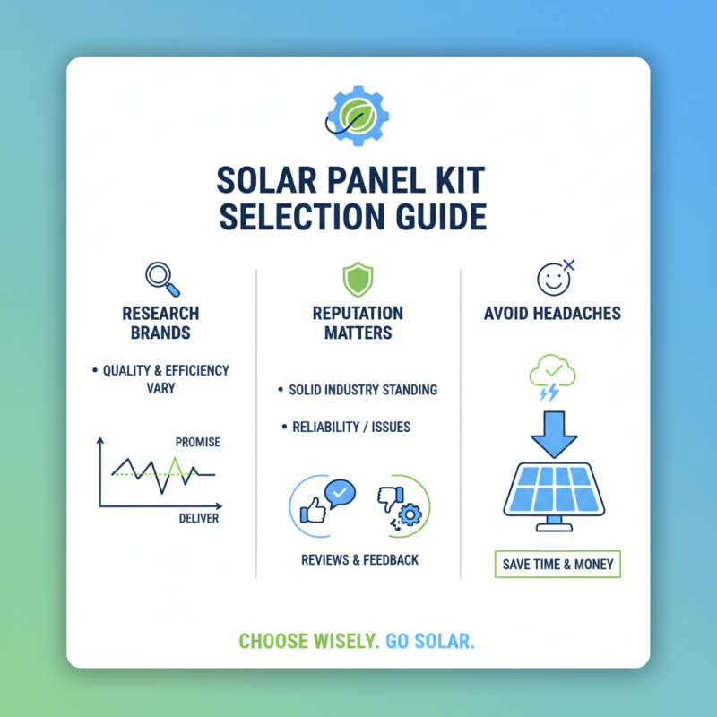 How to Choose the Best Solar Panel Kit for Your Home?