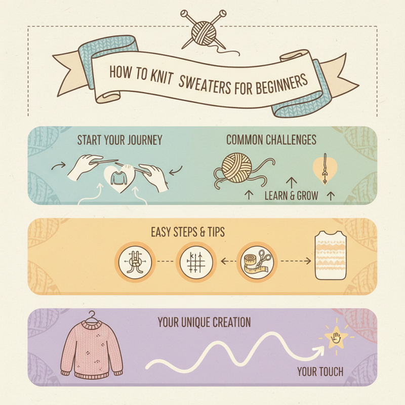 How to Knit Sweaters for Beginners in Easy Steps?