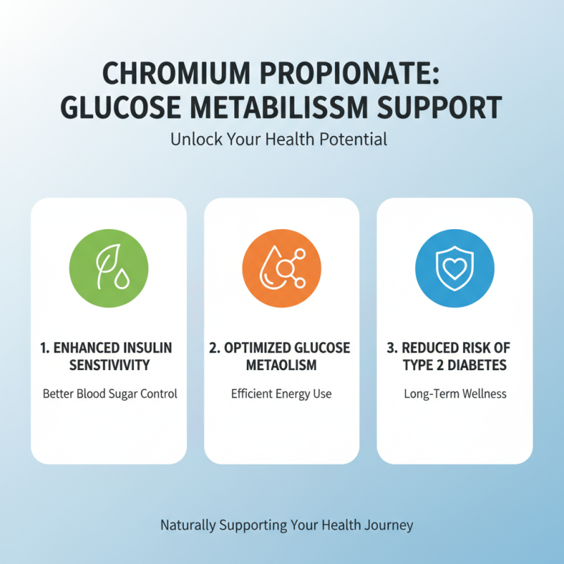 What is Chromium Propionate and its Benefits for Health?