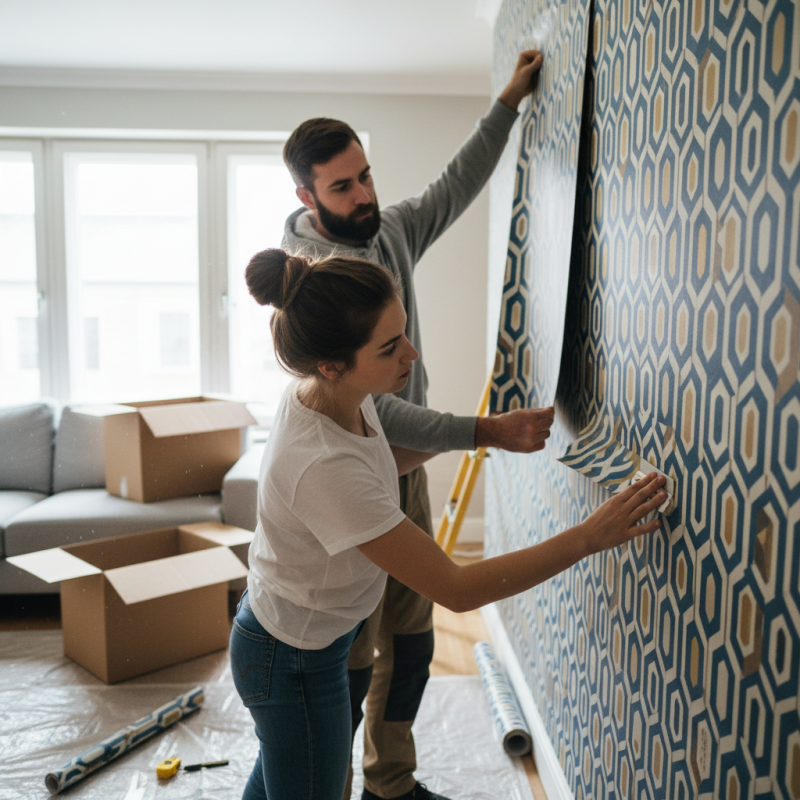 How to Apply Adhesive Wallpaper for a Quick and Stylish Home Makeover