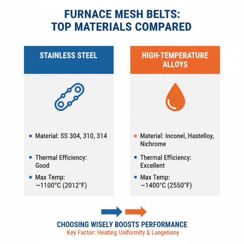 Best Furnace Mesh Belt Options for Efficient Heating?