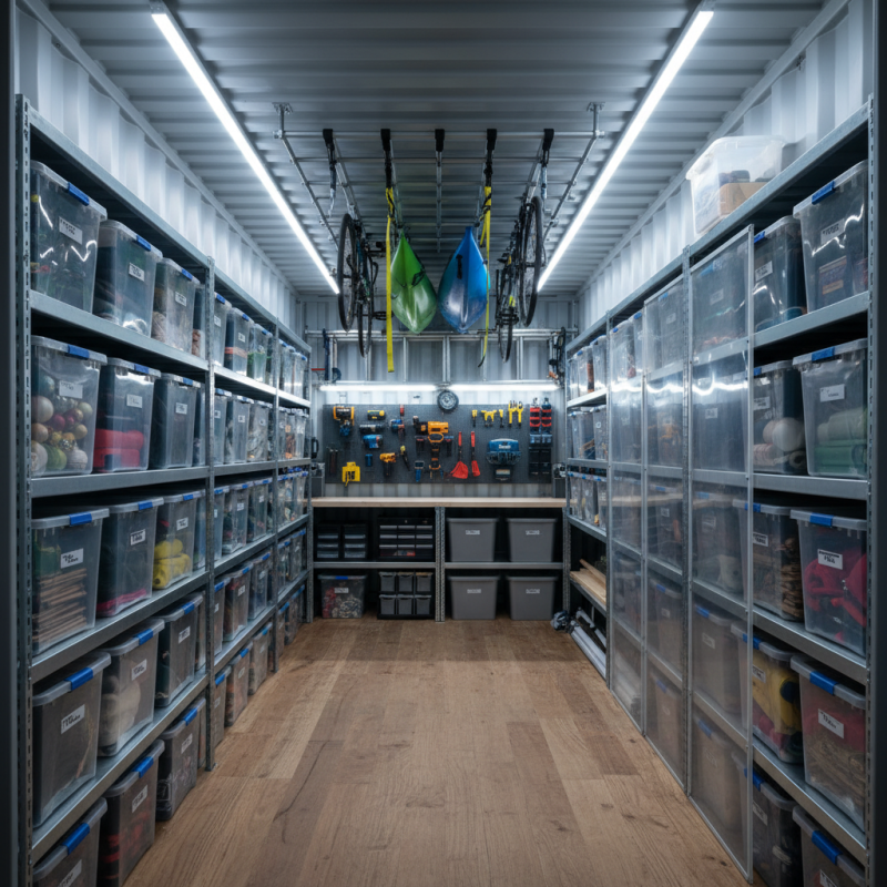 8 Tips for Maximizing Your 8x20 Storage Container Space?