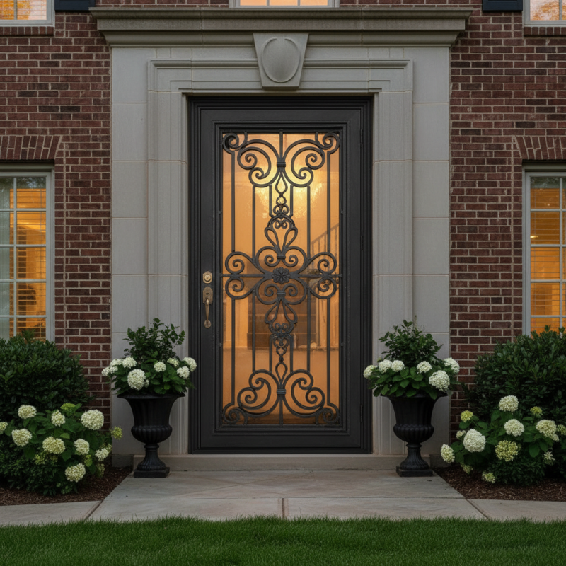 2026 Best Wrought Iron Security Doors for Your Home Safety Needs?