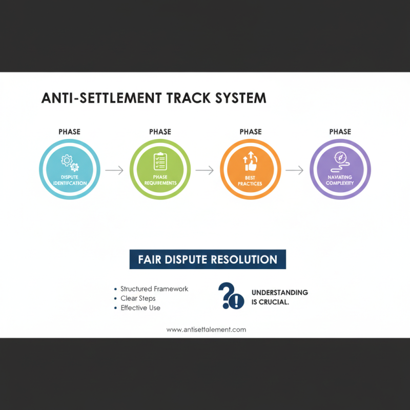 How to Use the Anti Settlement Track System Effectively?