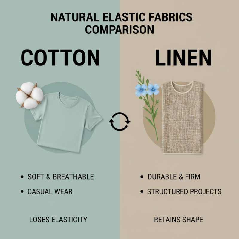 How to Choose the Best Natural Elastic Fabric for Your Projects?
