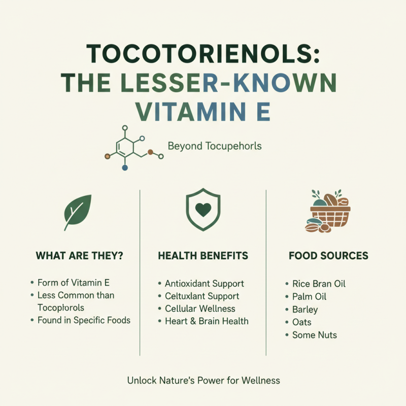 Why Are Tocotrienols Important for Health and Wellness?