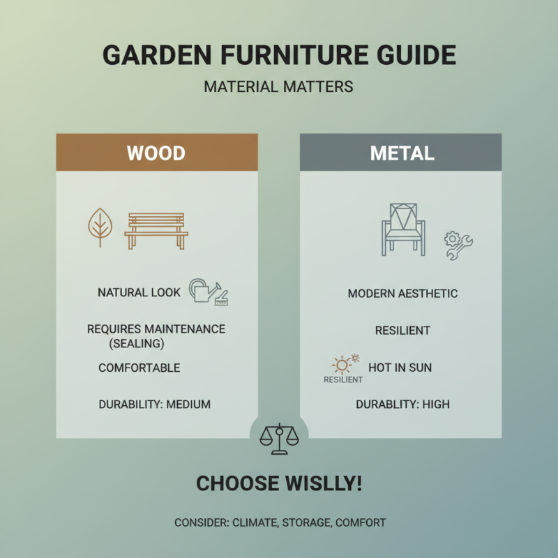 Why Choosing the Right Garden Furniture is Essential for Outdoor Living?