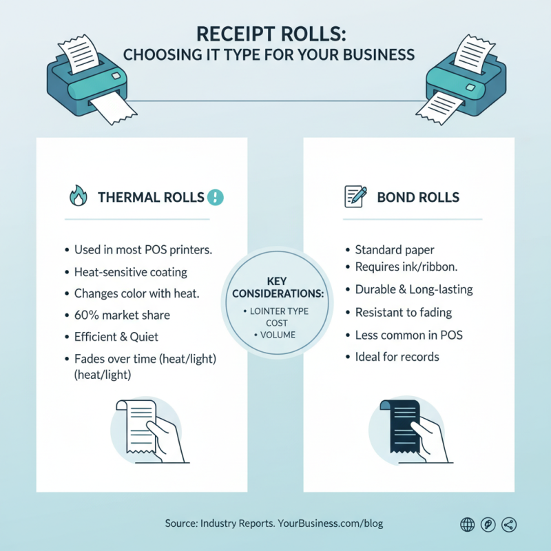 How to Choose the Best Receipt Rolls for Your Printer?