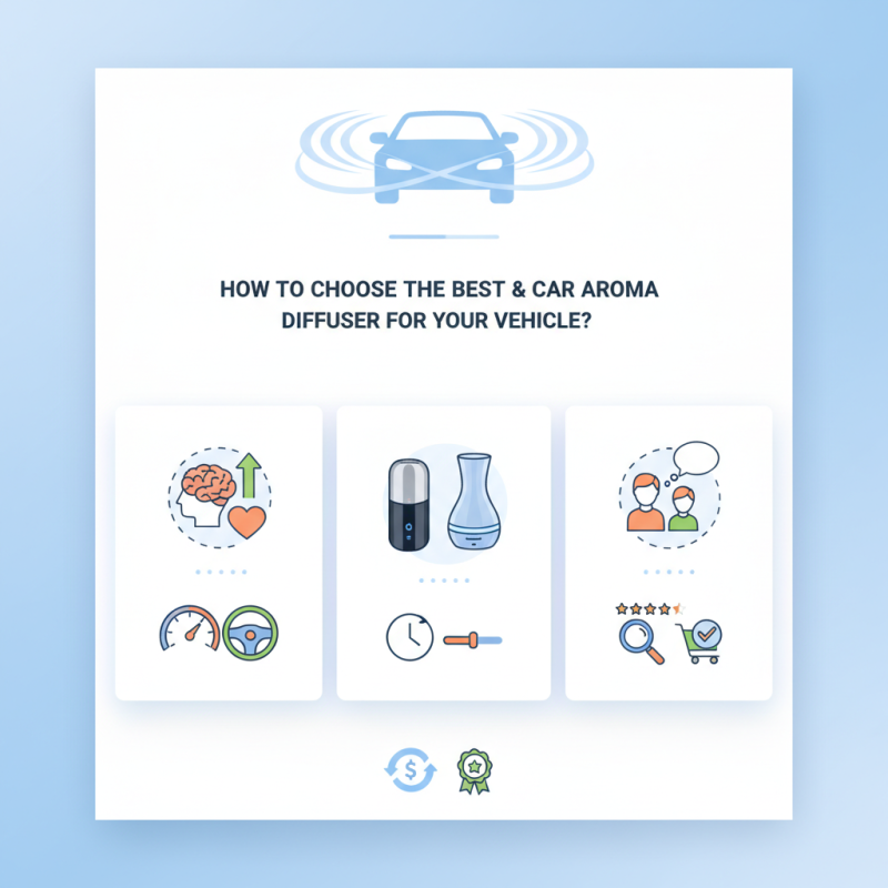 How to Choose the Best Car Aroma Diffuser for Your Vehicle?