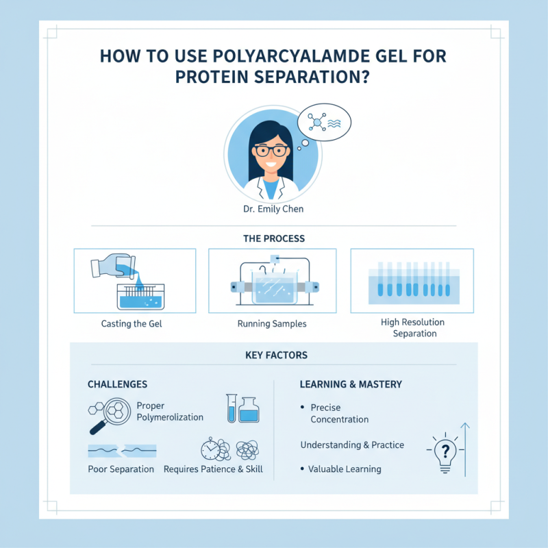 How to Use Polyacrylamide Gel for Protein Separation?