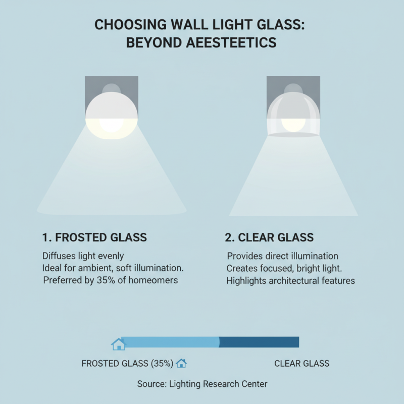 How to Choose the Best Wall Light Glass for Your Home?