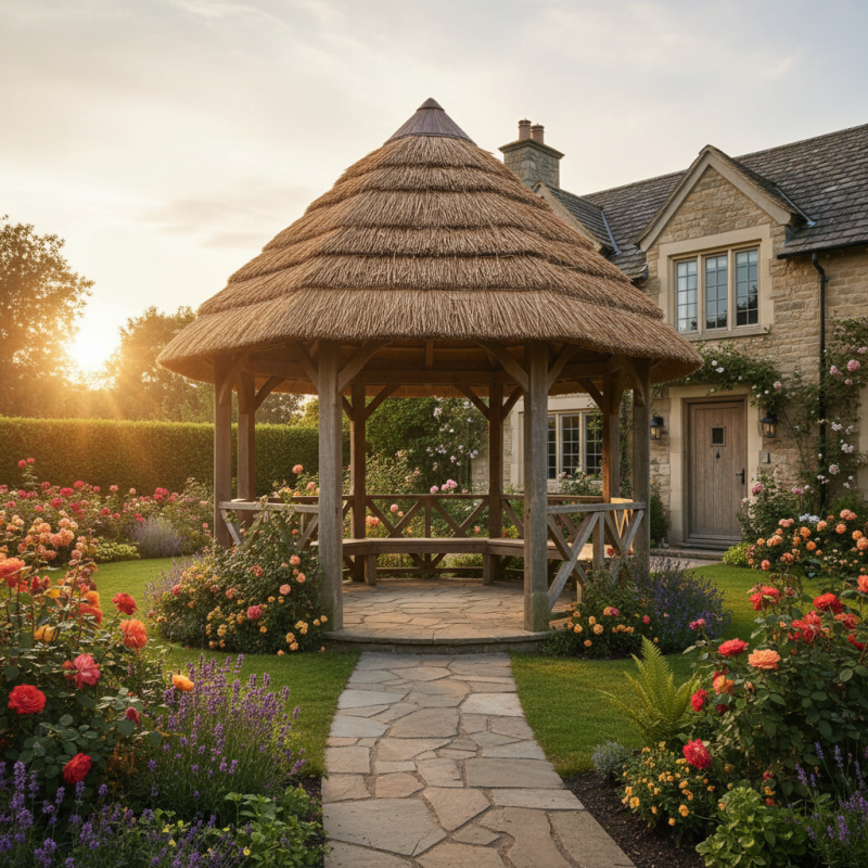 How to Choose Fireproof Artificial Thatch for Your Home and Garden?