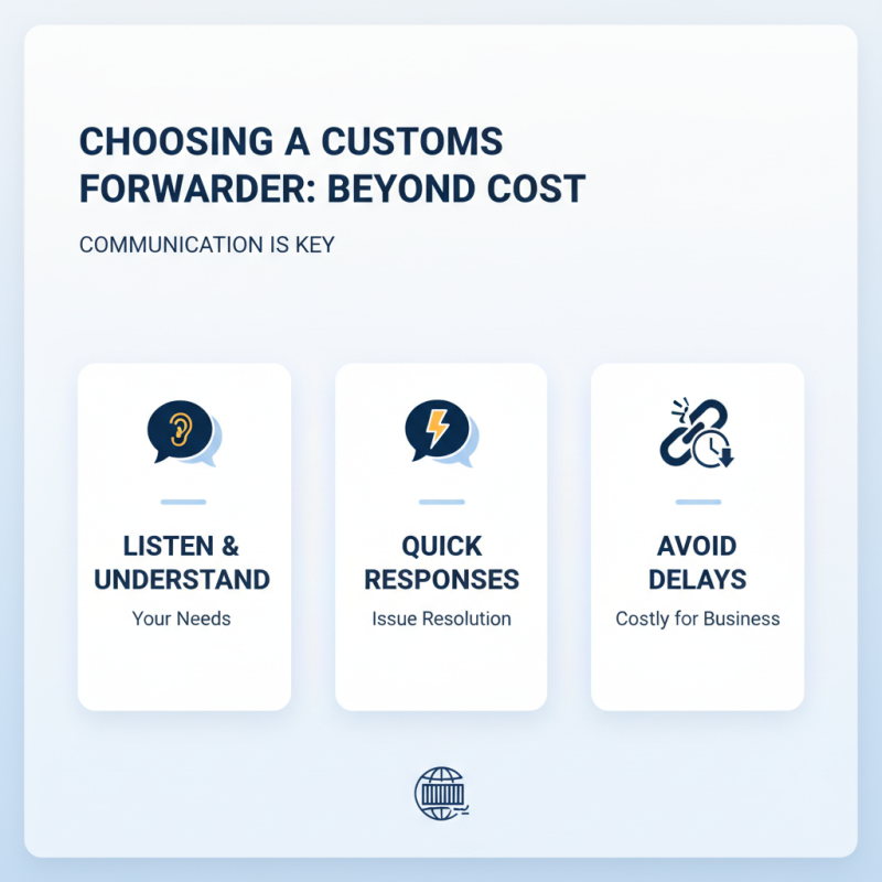 How to Choose the Right Customs Forwarder for Your Needs?