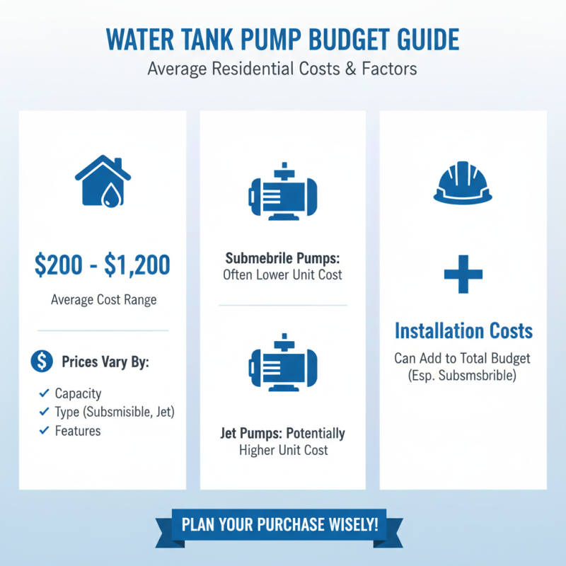 How to Choose the Right Water Tank Pump for Your Needs?