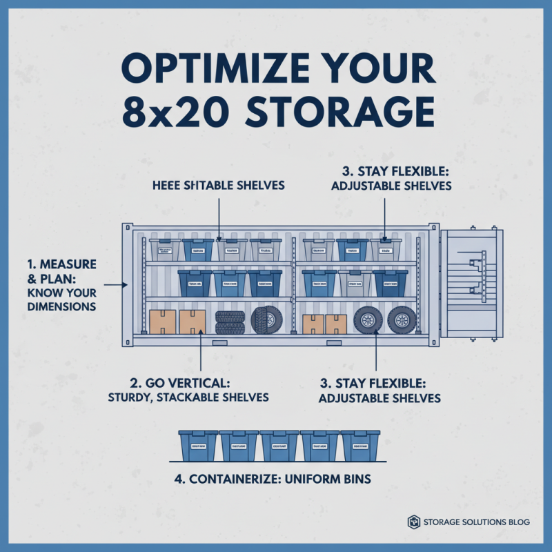 8 Tips for Maximizing Your 8x20 Storage Container Space?