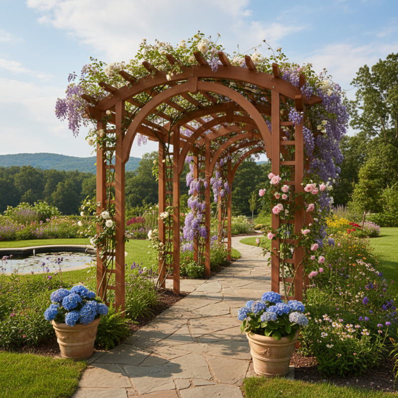 What is an Arches Pergola and How Does It Enhance Your Garden?