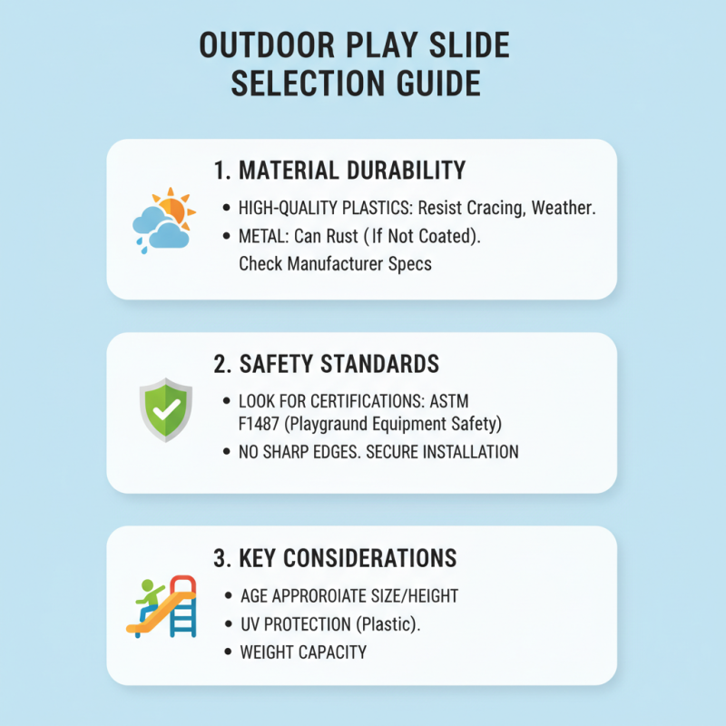2026 How to Choose the Best Outdoor Play Slide for Your Kids?