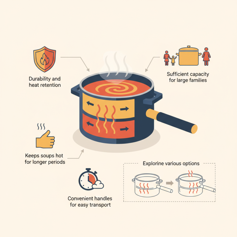 Top Thermal Soup Pot Features You Should Know About?