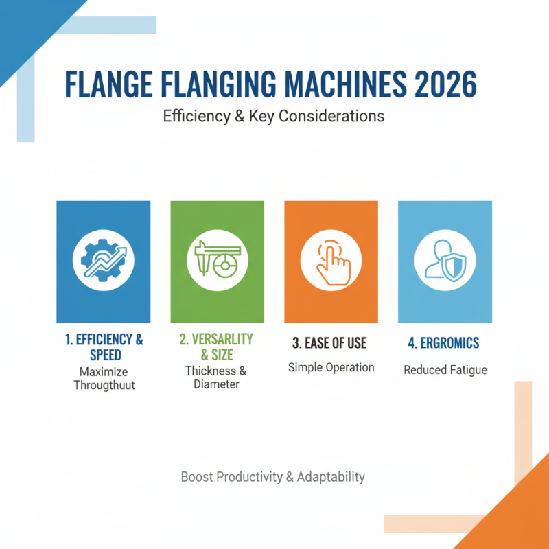 2026 Best Flange Flanging Machine for Efficient Industrial Applications?