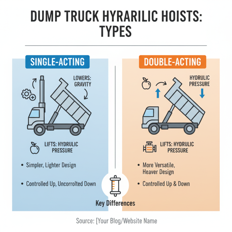 How to Choose the Best Dump Truck Hydraulic Hoist for Your Needs?